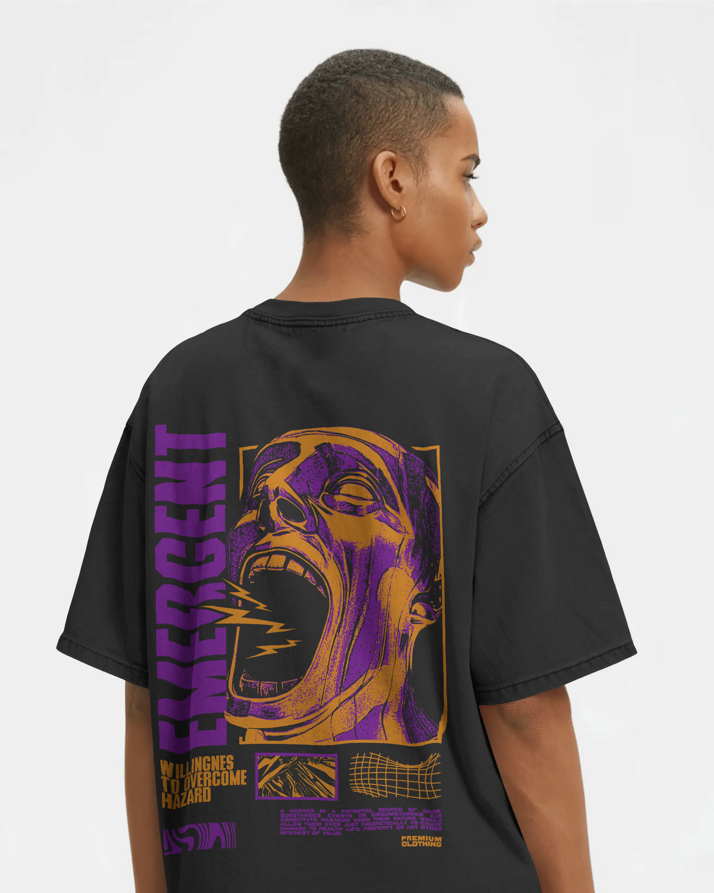 EMERGENT UNISEX OVERSIZED TSHIRT